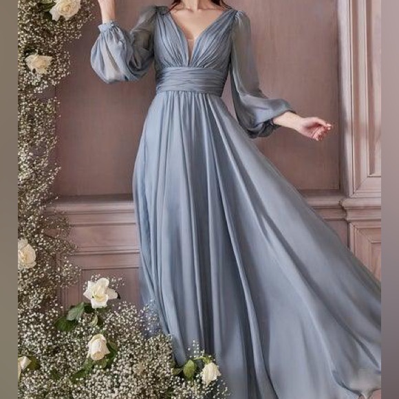 the dress outlet Dresses Tulle Cinderella Prom Dress Baby Blue Long